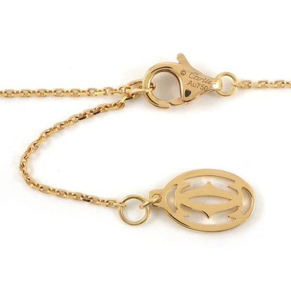 Cartier Necklace Symbol Cross Diamond 18k Pink Gold — view 4