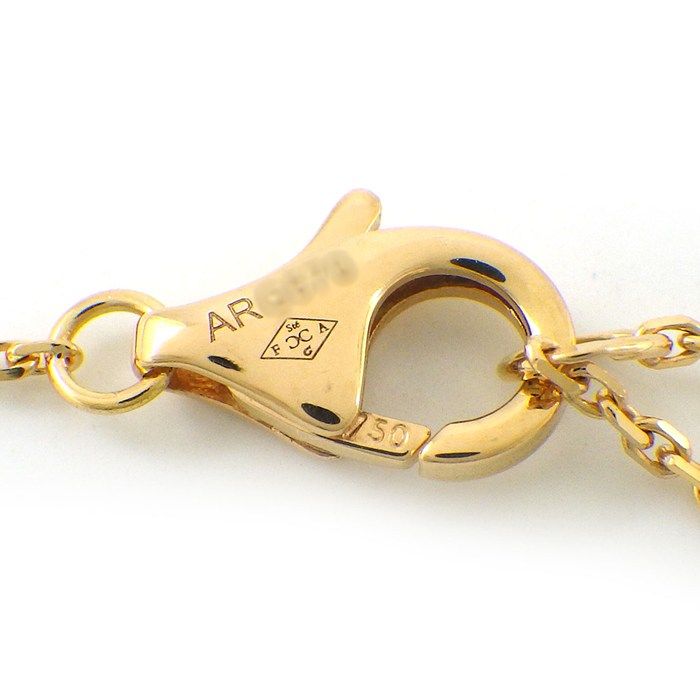 Cartier Necklace Symbol Cross Diamond 18k Pink Gold — view 5