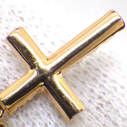 Cartier Necklace Symbol Cross Diamond 18k Pink Gold — view 7