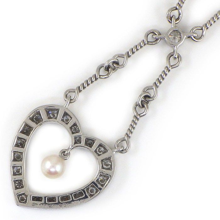 Tiffany & Co Necklace Sentimental Pearl Diamond — view 2