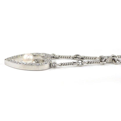 Tiffany & Co Necklace Sentimental Pearl Diamond — view 3