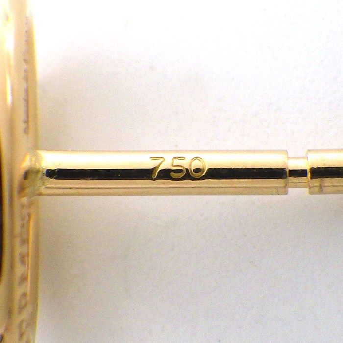 Hermes Earrings Chaine D'ancre Farandole Chain Motif 18k Pink Gold — view 5