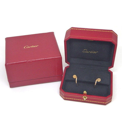 Cartier Earrings Juste Un Clou Hoop SM Nail Motif 18k Pink Gold — view 8
