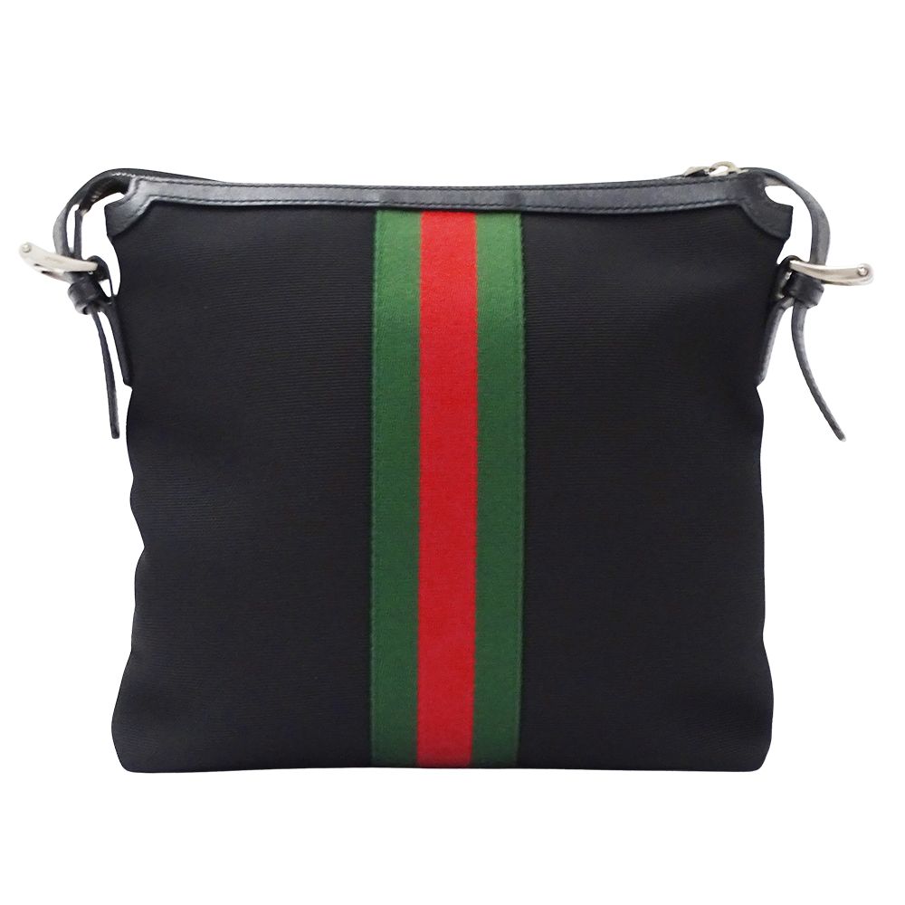 Gucci Shoulder Bag Sherry Nylon Black — view 2
