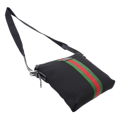 Gucci Shoulder Bag Sherry Nylon Black — view 4