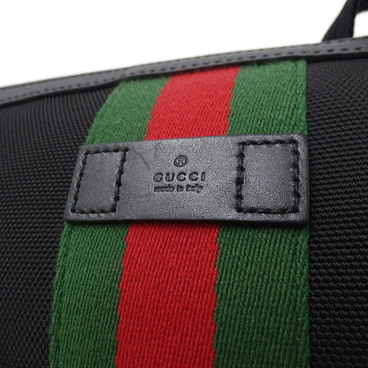Gucci Shoulder Bag Sherry Nylon Black — view 8