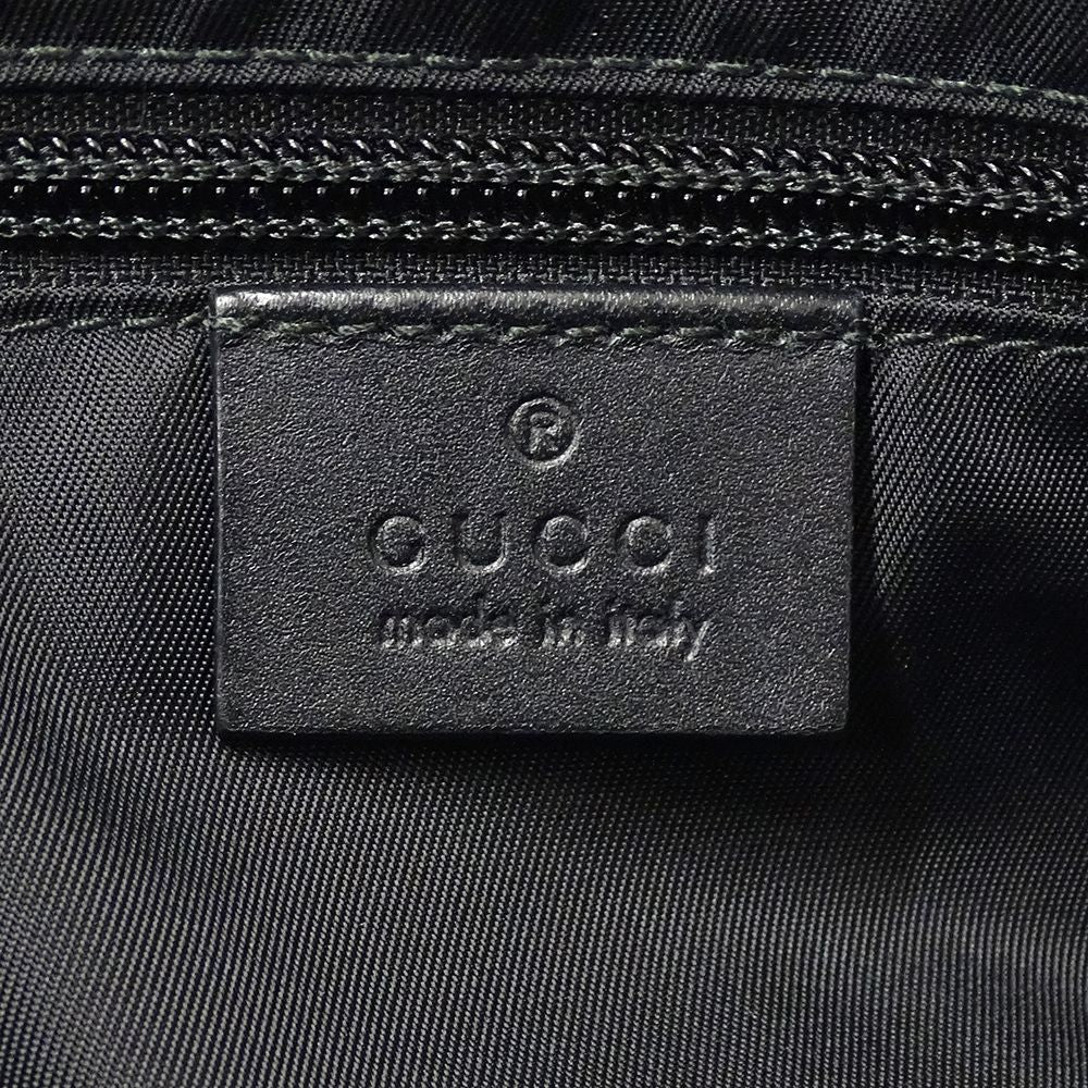Gucci Shoulder Bag Sherry Nylon Black — view 6