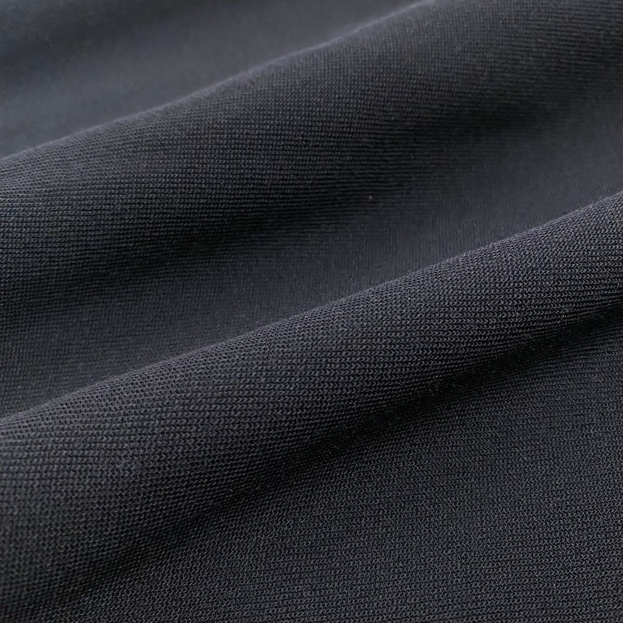 Chanel Wrap Skirt Knee Length 42 Navy Wool — view 8