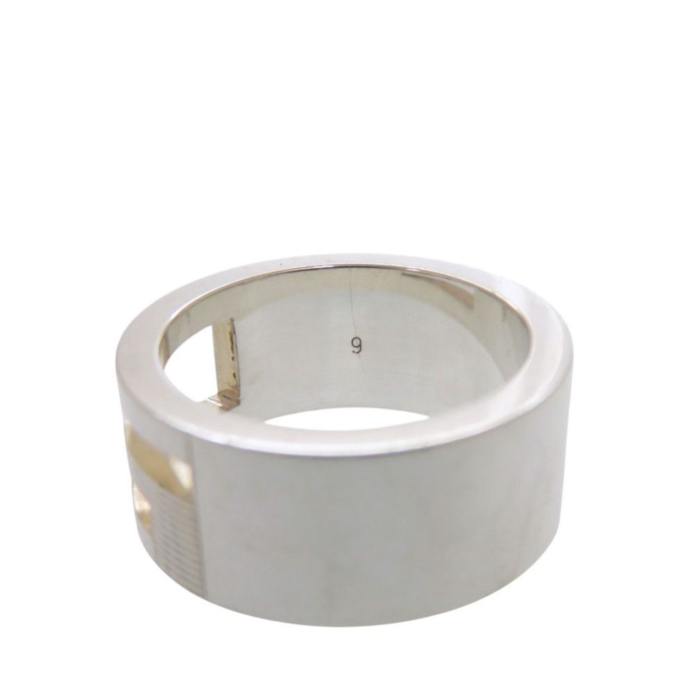 Gucci Cutout 925 Sterling Silver Ring — view 5