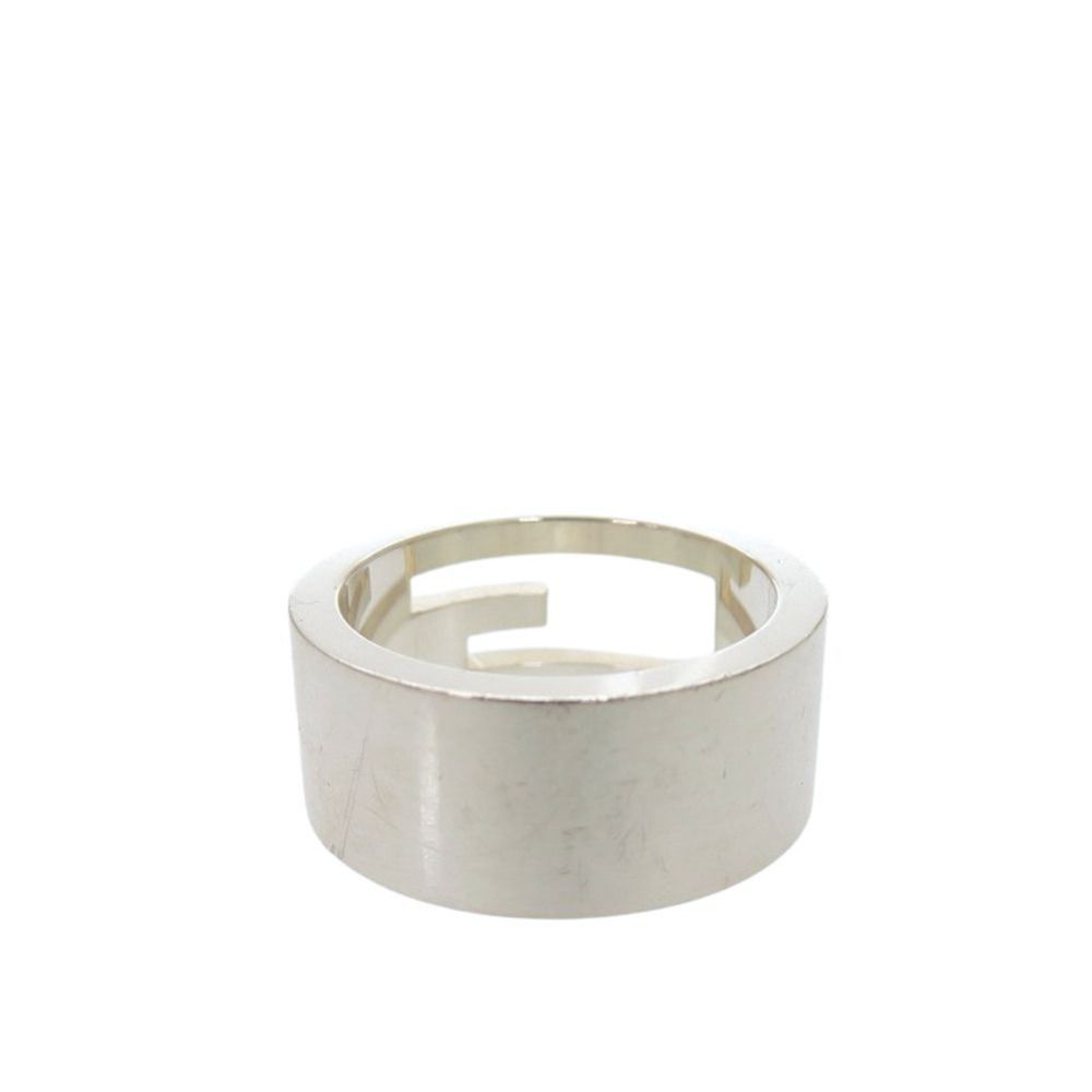 Gucci Cutout 925 Sterling Silver Ring — view 2
