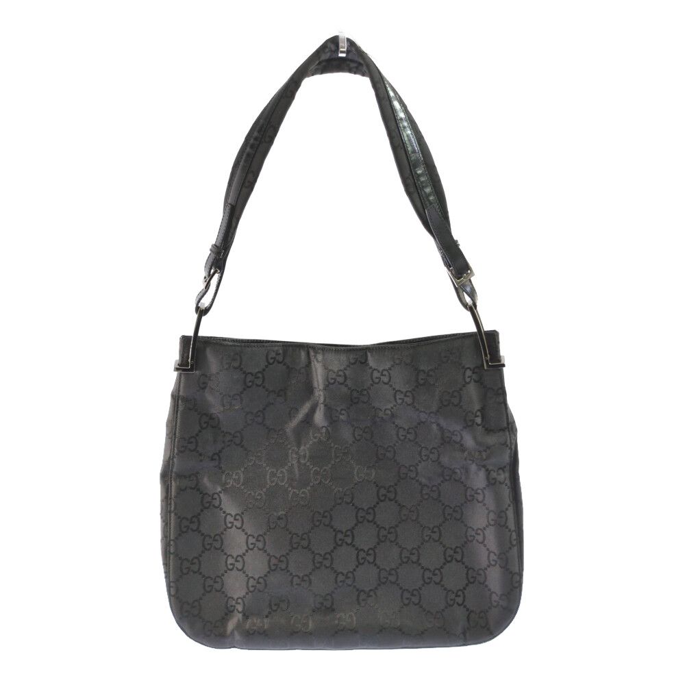 Gucci GG Logo Tote Black All B /
