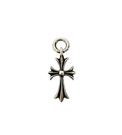 Chrome Hearts Tny CH Crs Tiny CH Cross Necklace Top 925 Sterling Silver — view 2