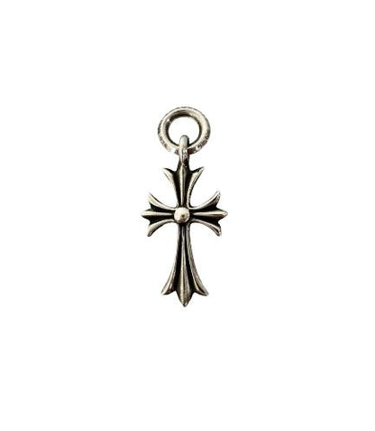 Chrome Hearts Tny CH Crs Tiny CH Cross Necklace Top 925 Sterling Silver