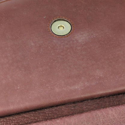 Cartier Must Line Flap Shoulder Bag Wine Red Trinity All B /