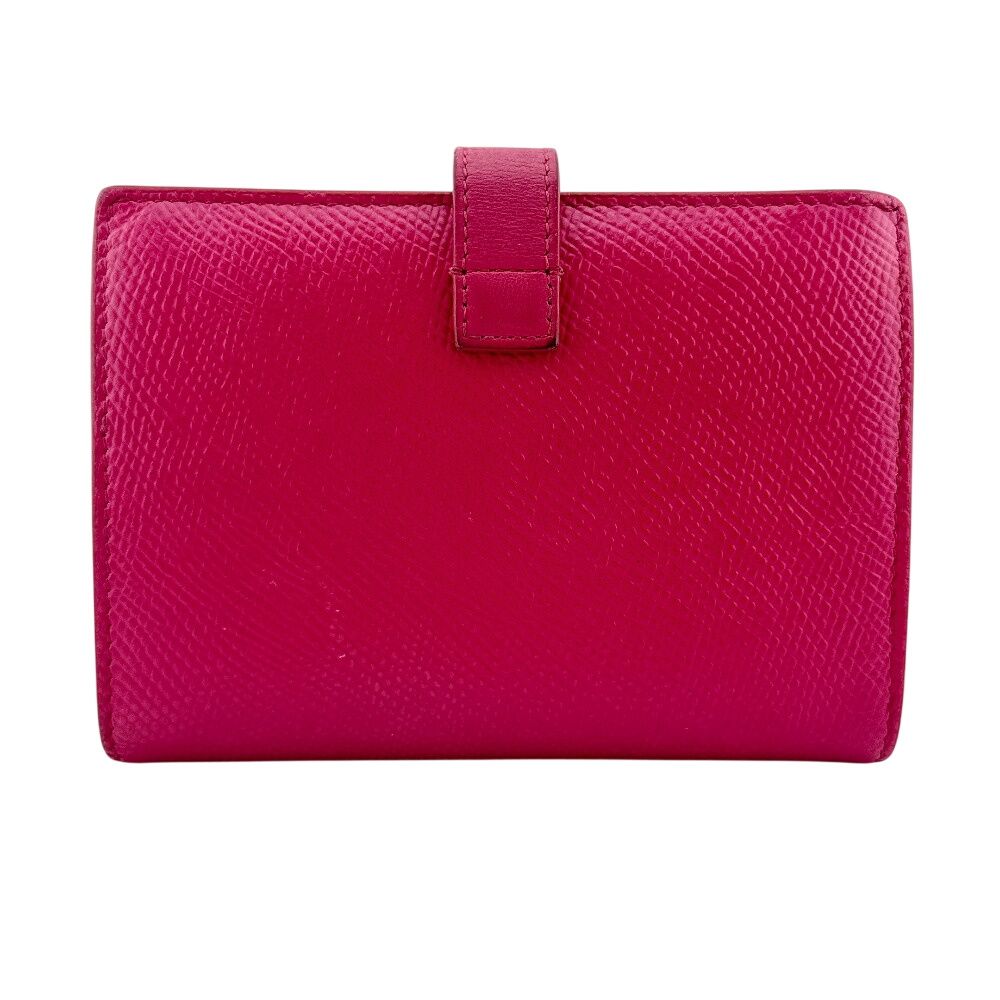 Celine Strap Leather Bifold Wallet Pink — view 2