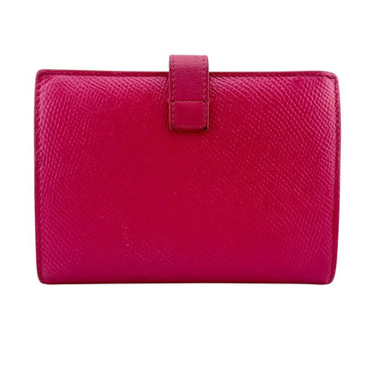 Celine Strap Leather Bifold Wallet Pink — view 2
