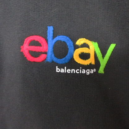 Balenciaga Hoodie Ebay Logo Zip Up Hooded Gray — view 4