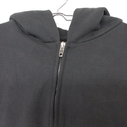 Balenciaga Hoodie Ebay Logo Zip Up Hooded Gray — view 3