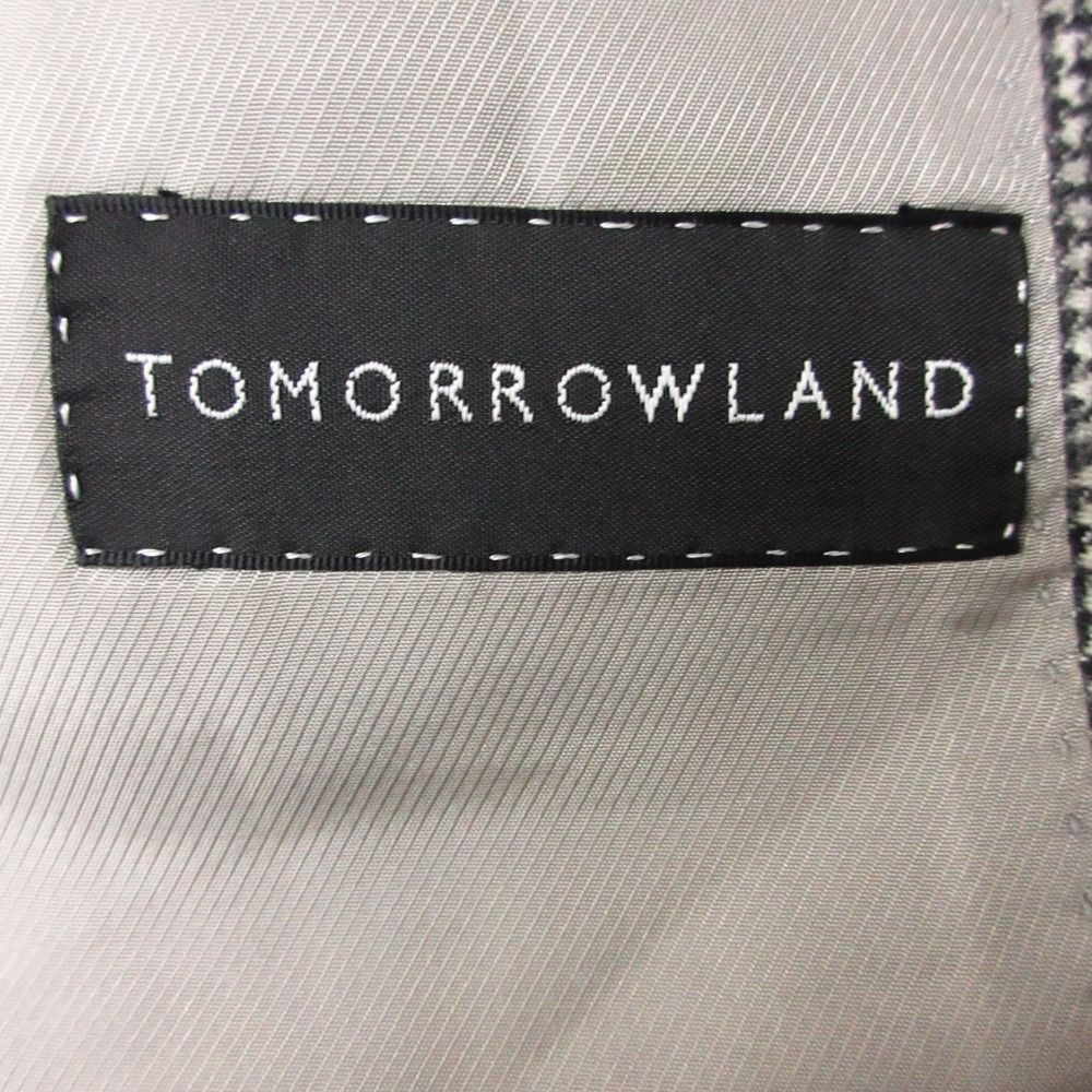 Loro Piana Tomorrowland Tailored Jacket Houndstooth Wool Cashmere Blend Fabric — view 5