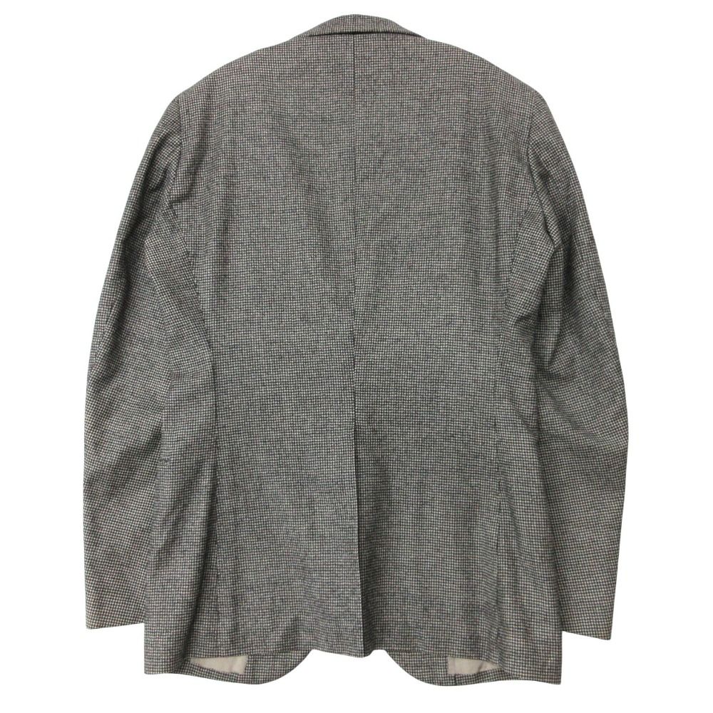Loro Piana Tomorrowland Tailored Jacket Houndstooth Wool Cashmere Blend Fabric — view 2