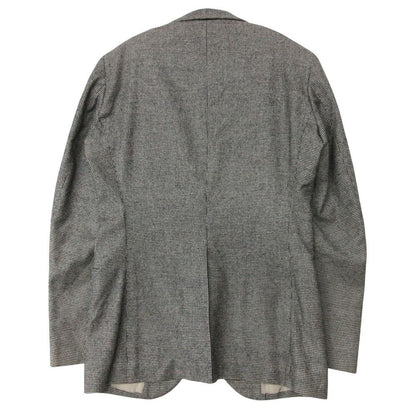 Loro Piana Tomorrowland Tailored Jacket Houndstooth Wool Cashmere Blend Fabric — view 2
