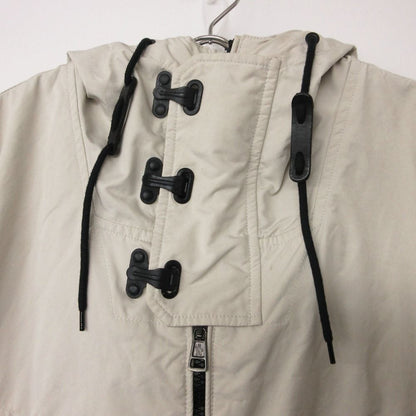 Moncler Jacket Patrice Hooded Zip Up Toggle Button Botanical Pattern Lining — view 3