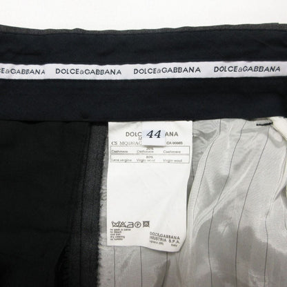 Dolce & Gabbana Suit Notch Lapel Side Vent Set Gray — view 7