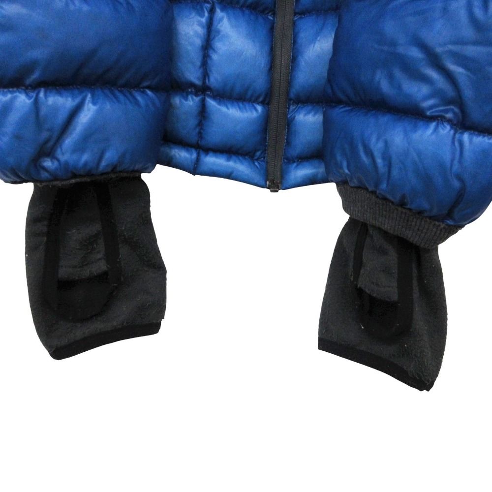 Dolce & Gabbana Jacket Ski Wear Hooded Down Blue — view 4