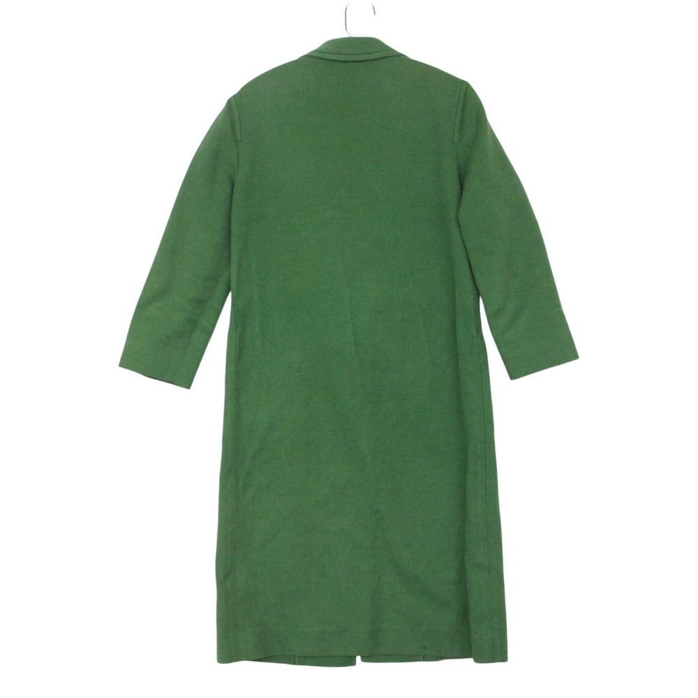Prada Che Star Coat Cotton Linen Outer Jacket Green — view 2