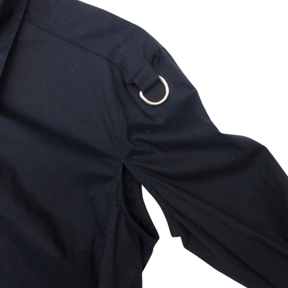 Prada Hoodie Zip Up Jacket Ivy Japan Vintage Navy — view 4