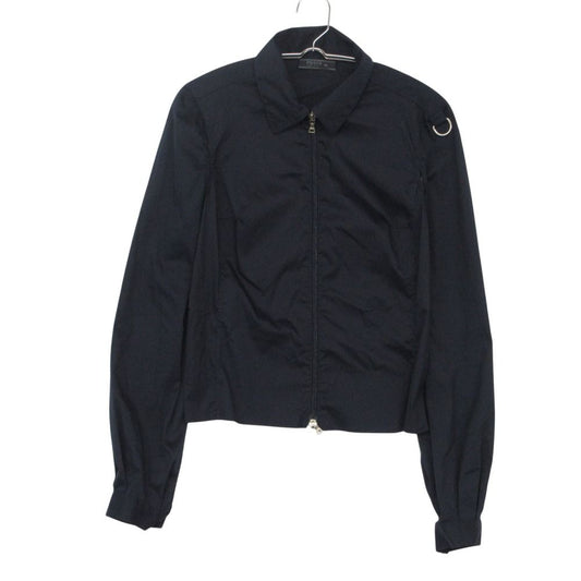 Prada Hoodie Zip Up Jacket Ivy Japan Vintage Navy