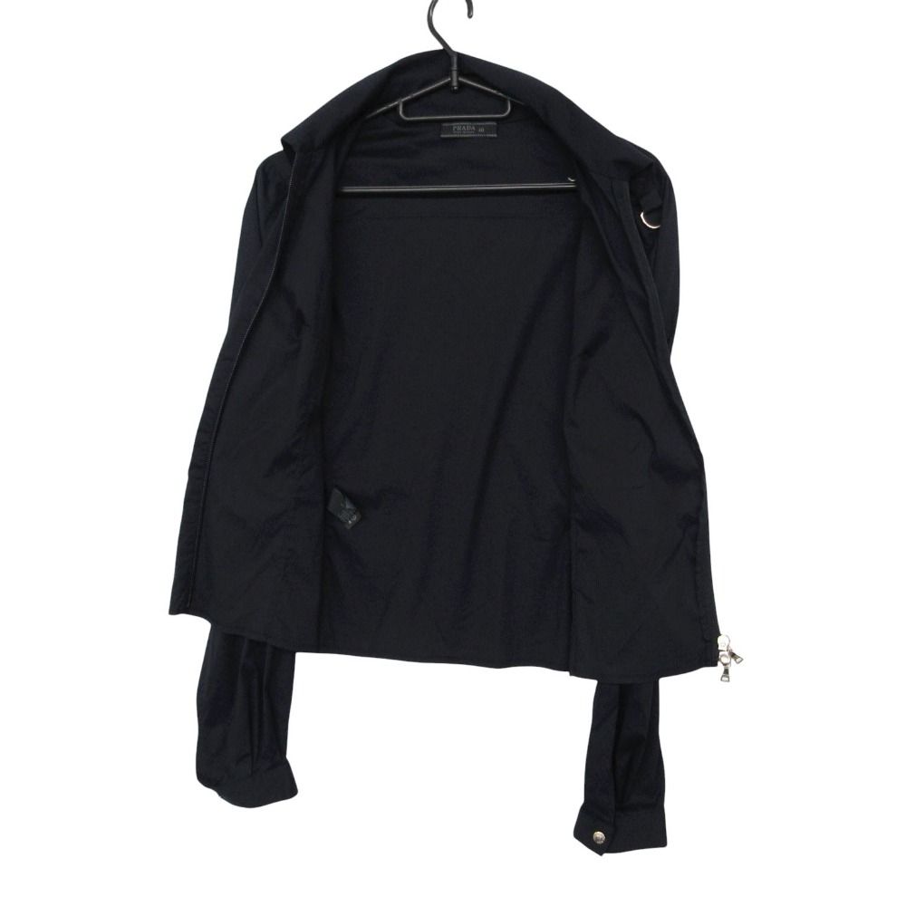 Prada Hoodie Zip Up Jacket Ivy Japan Vintage Navy — view 6