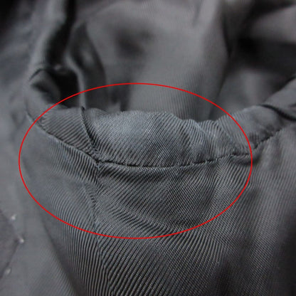 Loro Piana Hugo Boss Tailored Jacket Wool Blue Leather Single Black — view 9