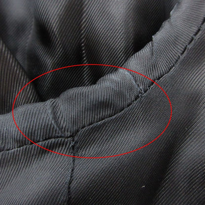Loro Piana Hugo Boss Tailored Jacket Wool Blue Leather Single Black — view 8