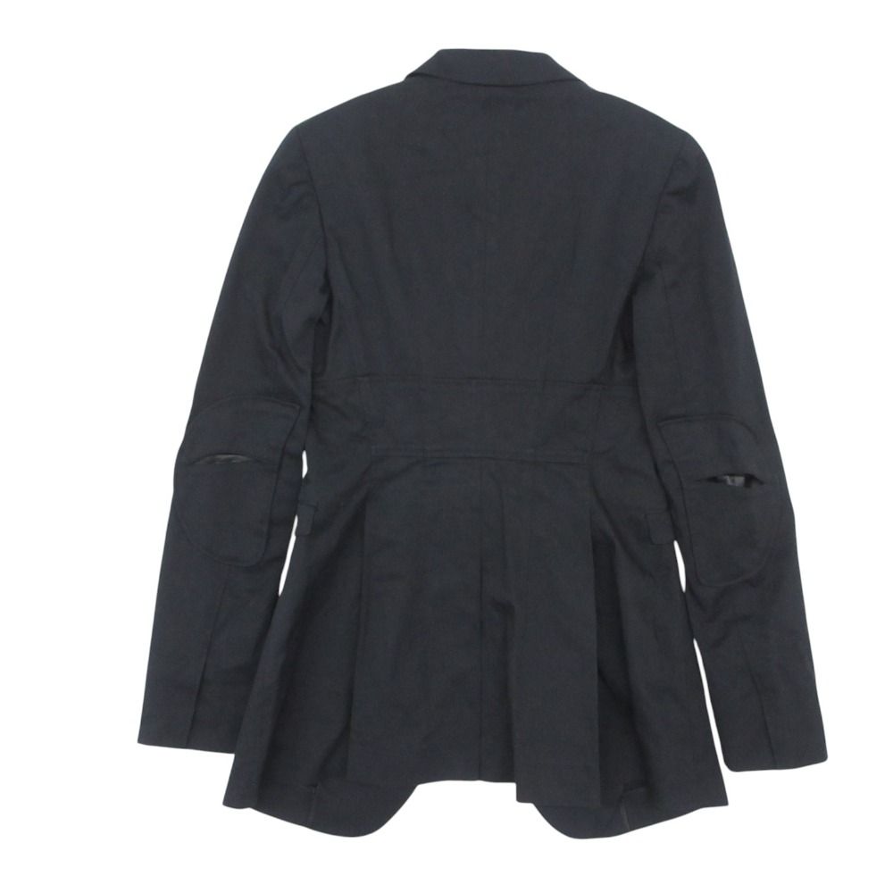 Prada Tailored Jacket Tight Stretch a Line Button — view 2