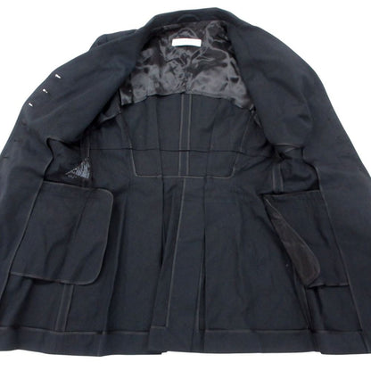 Prada Tailored Jacket Tight Stretch a Line Button — view 4