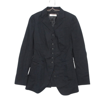 Prada Tailored Jacket Tight Stretch a Line Button