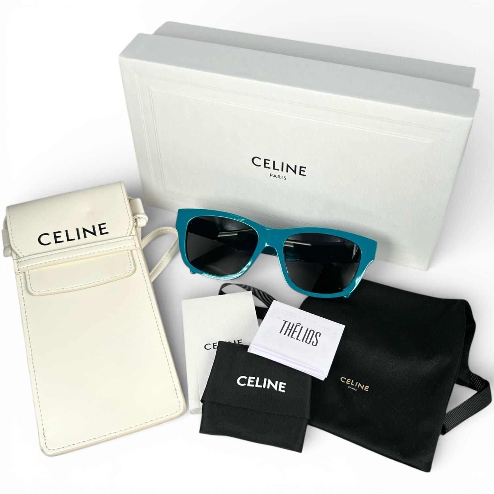 Celine Monochrome Square Wellington Eyewear — view 2