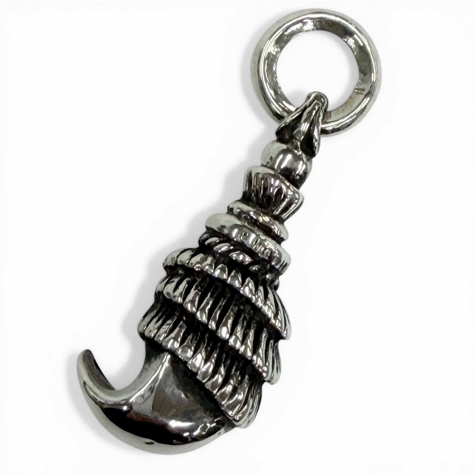 Chrome Hearts Crow 925 Vintage Necklace Pendant Silver