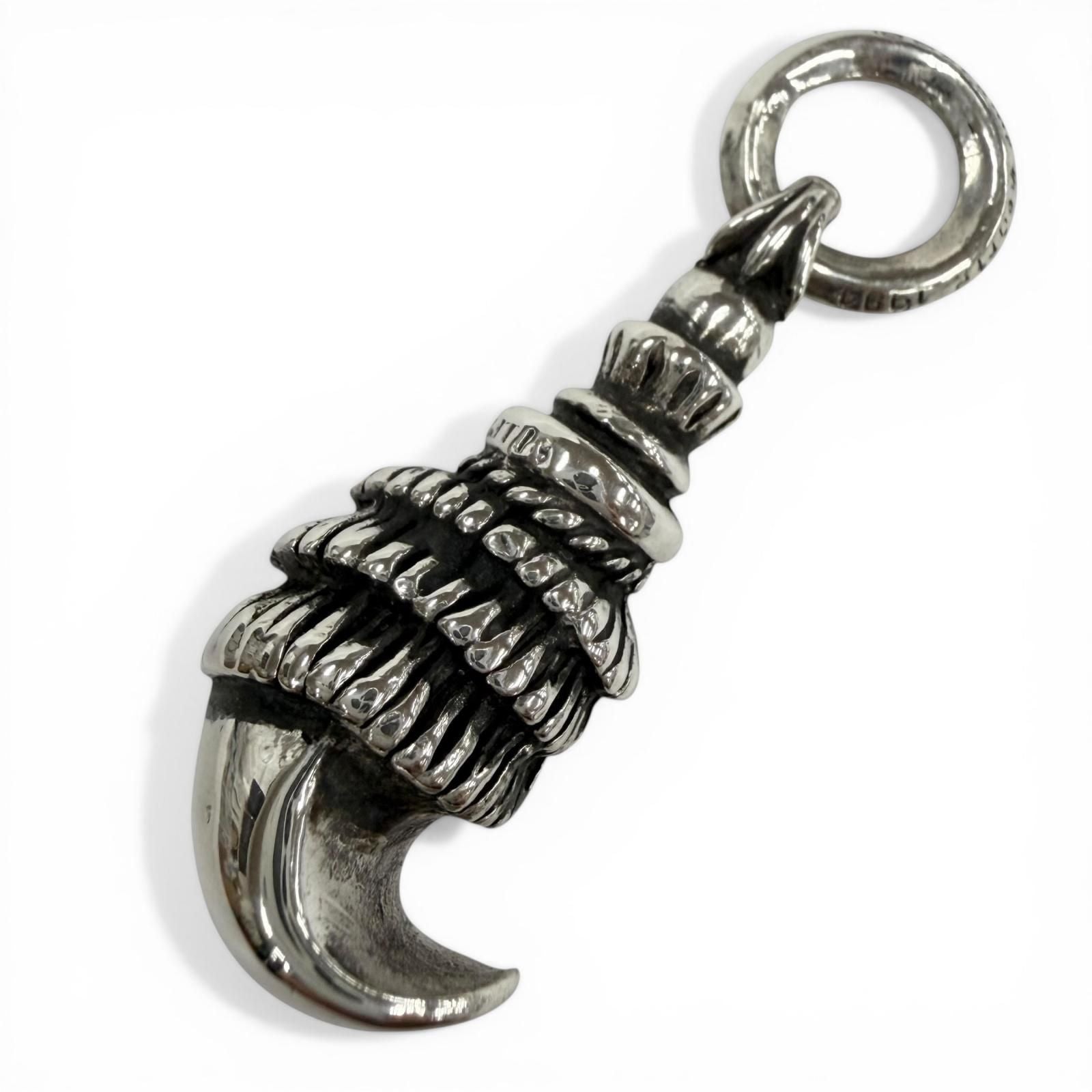 Chrome Hearts Crow 925 Vintage Necklace Pendant Silver — view 2