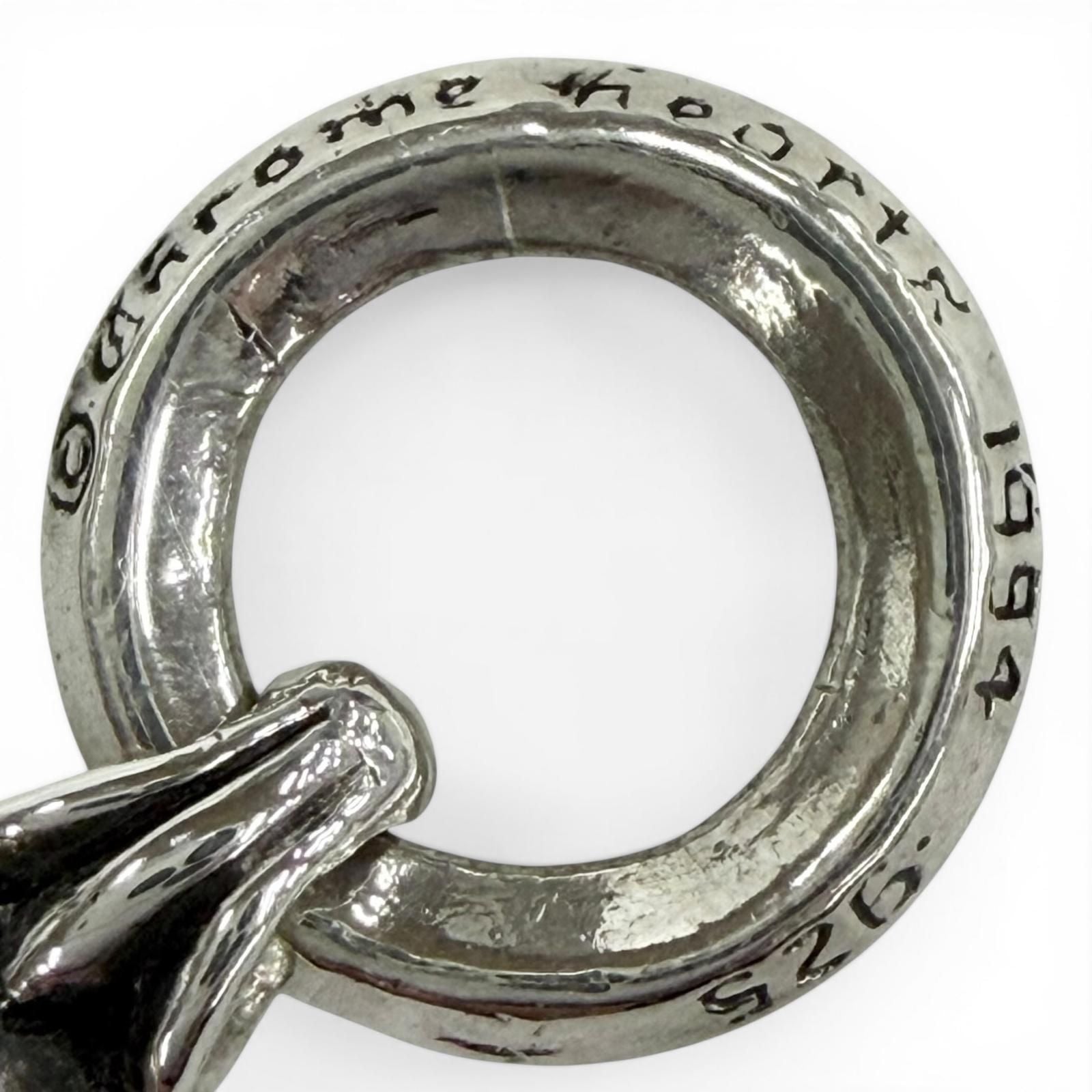 Chrome Hearts Crow 925 Vintage Necklace Pendant Silver — view 4