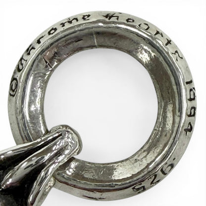 Chrome Hearts Crow 925 Vintage Necklace Pendant Silver — view 4