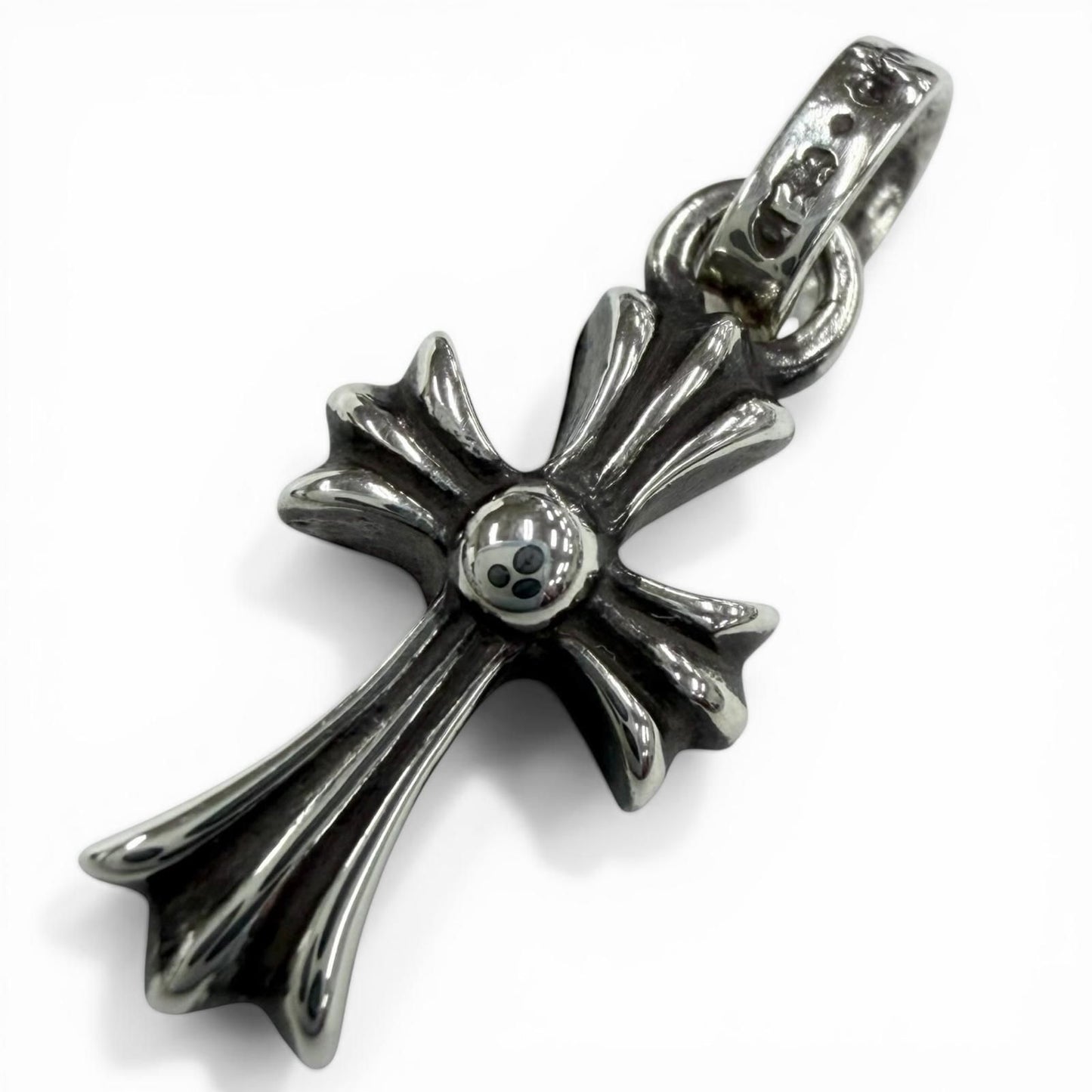 Chrome Hearts Crs Baby Fat 925 Necklace Pendant Silver