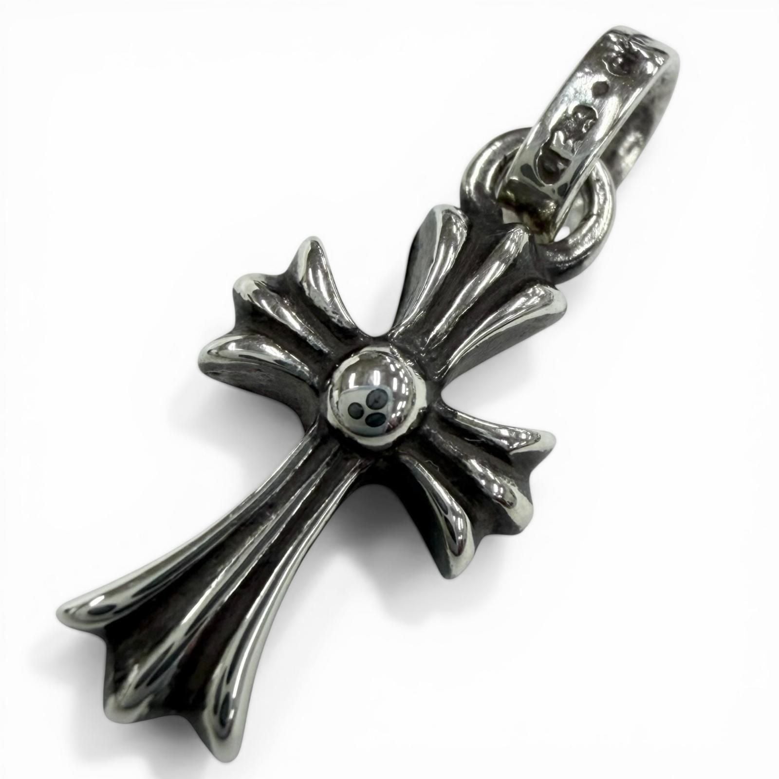 Chrome Hearts Crs Baby Fat 925 Necklace Pendant Silver