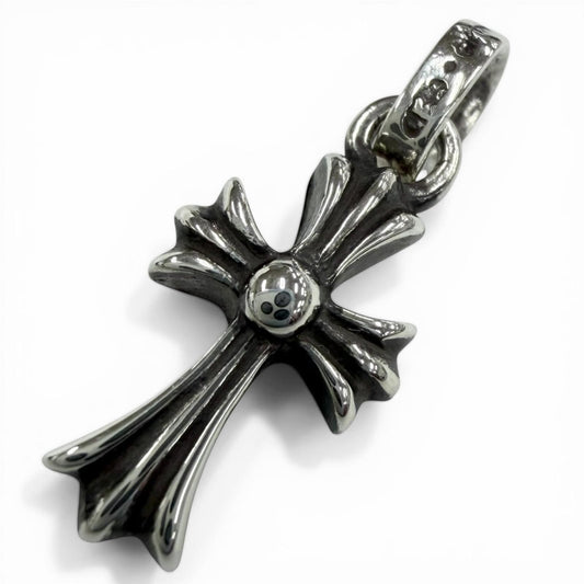 Chrome Hearts Crs Baby Fat 925 Necklace Pendant Silver