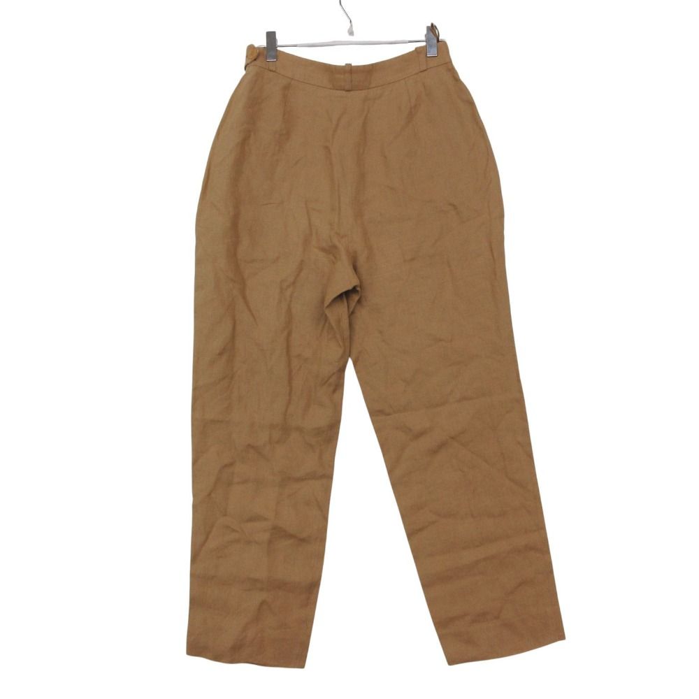 Hermes Pants Linen Tapered Beige — view 2