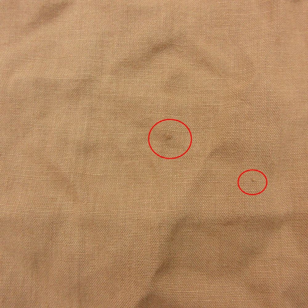 Hermes Pants Linen Tapered Beige — view 6