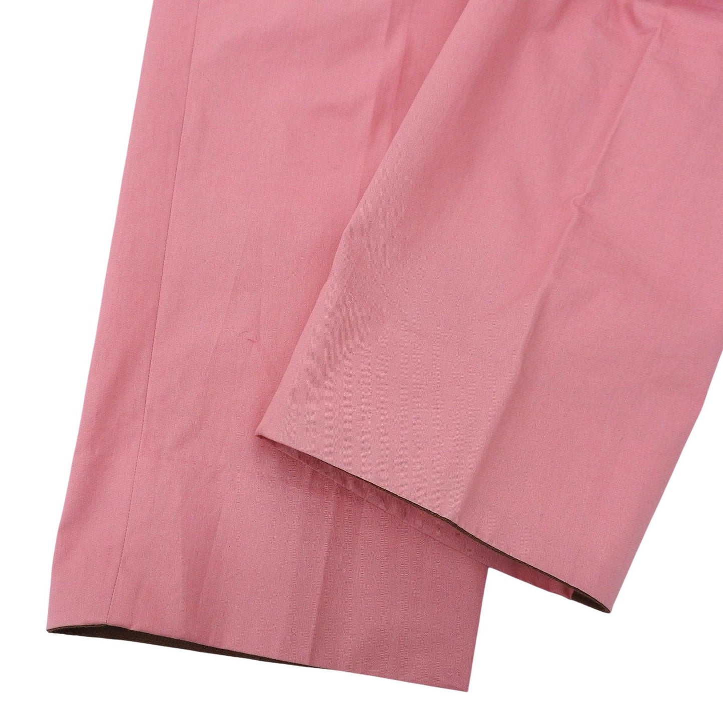 Hermes Cotton 100% Pants Trousers Pink 48 with Hanger Simple — view 5