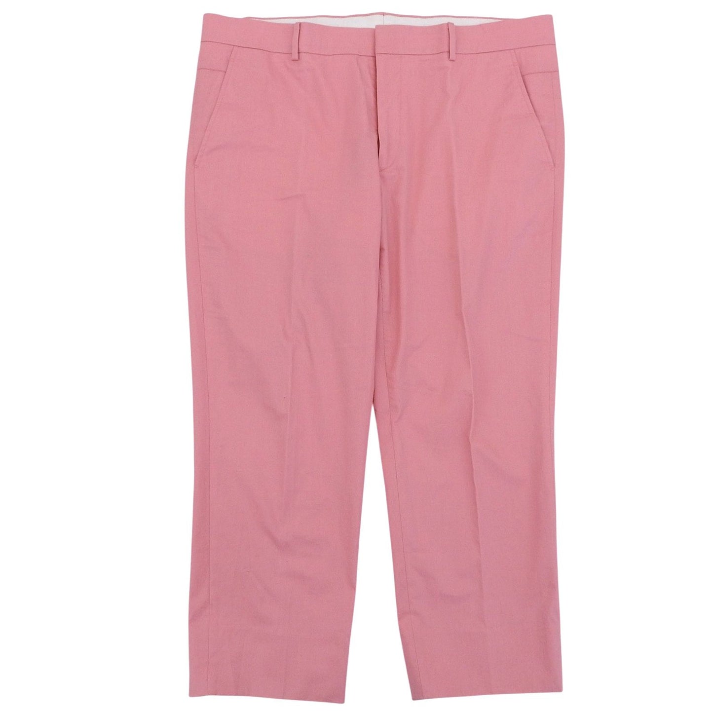 Hermes Cotton 100% Pants Trousers Pink 48 with Hanger Simple