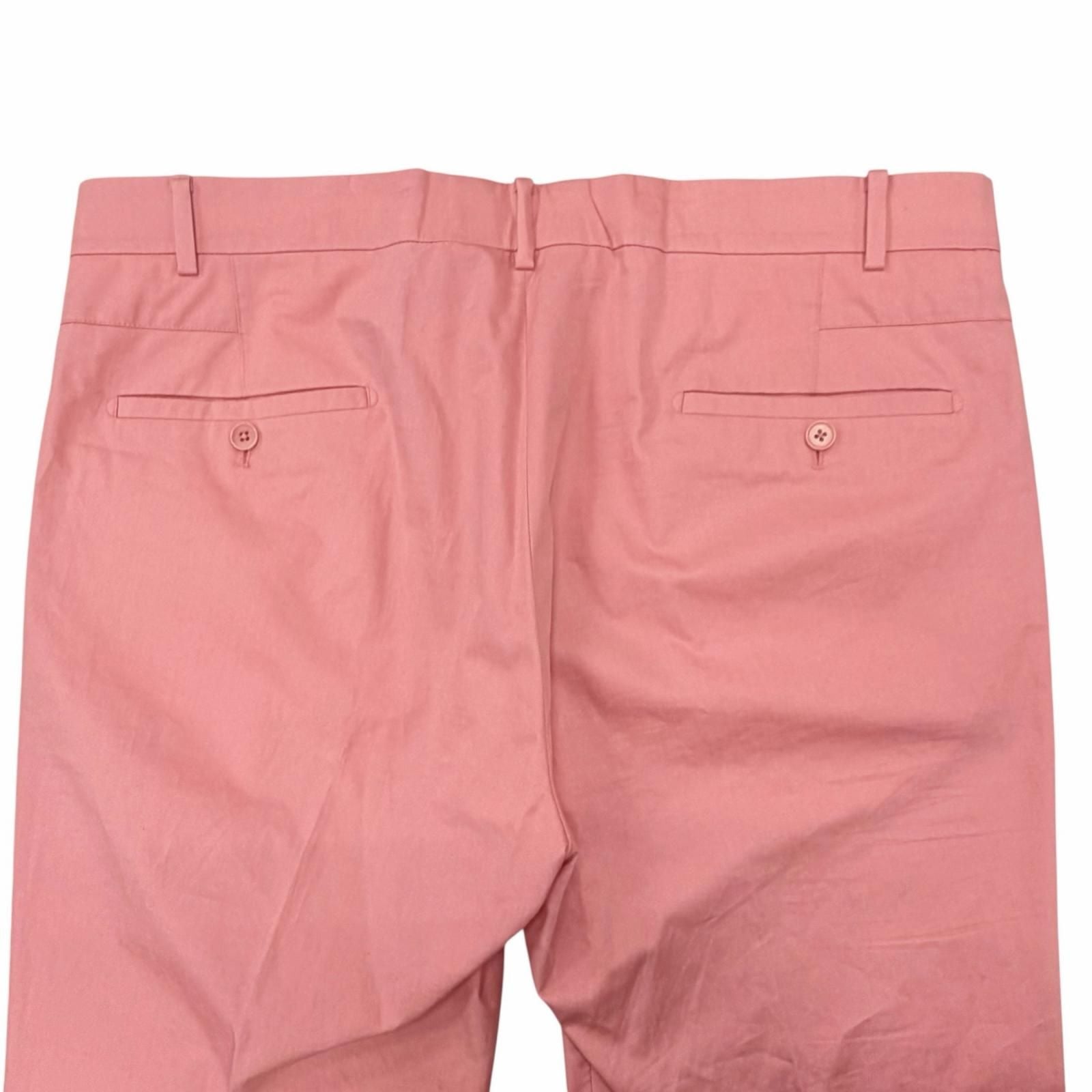 Hermes Cotton 100% Pants Trousers Pink 48 with Hanger Simple — view 4